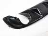 ES#5425758 - 008480LA01 - Audi B9 A4 S-Line Pre-Facelift Rear Diffuser - Gloss Black - (NO LONGER AVAILABLE) *Scratch And Dent* - Add some aggressive styling to your Audi! - Scratch & Dent - Audi