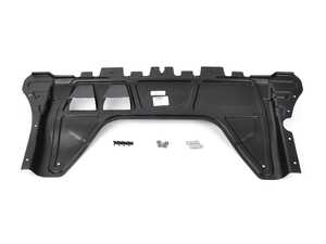 ES#3194413 -  5q0825235cKT - Front Belly Pan & Installation Hardware Kit - Keep your engine protected - Includes installation hardware - Genuine Volkswagen Audi - Audi