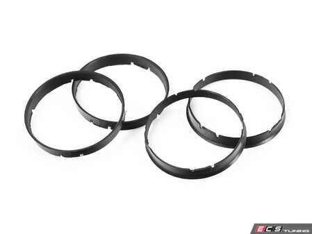 ES#4666689 - 73-7150 - Hub Centric Rings - Set Of Four - Includes 73.1mm to 71.5mm hub centric rings for proper fitment - Gorilla - Audi Volkswagen Porsche