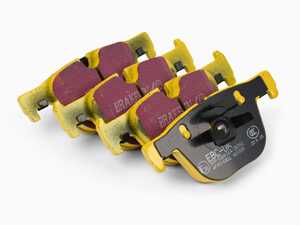 ES#2621947 - DP42131R - EBC YellowStuff Rear Brake Pads - EBC's premium sport street pad that offers high friction levels and heat fade resistance - EBC - BMW