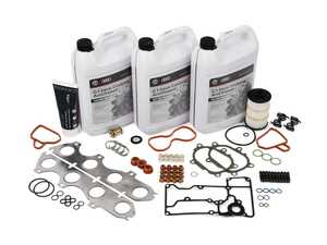 ES#4472559 - 079103161QKT - 4.0T TSB Fix Kit - Complete set of OEM hardware and gaskets for 4.0T TSB turbo fix. - Assembled By ECS - Audi