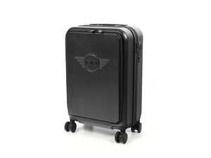 ES#4788440 - 80225B320E0 - MINI Cabin Trolley Wings Logo Debossed - Black - Travel in MINI style with this carry on - Genuine MINI - MINI