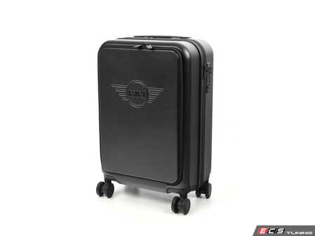 ES#4788440 - 80225B320E0 - MINI Cabin Trolley Wings Logo Debossed - Black - Travel in MINI style with this carry on - Genuine MINI - MINI