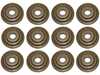 ES#5433981 - 99610514500KT - Upper Intake Valve Spring Retainer -Set Of 12 - A small engine internal part used when rebuilding cylinder heads or replacing valve springs - Hamburg Tech - Porsche