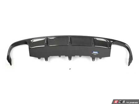 ES#3142818 - D40234 - Carbon Fiber Rear Diffuser  - Delivers an unmatched combination of aggressiveness and luxury elegance - Deval - Audi