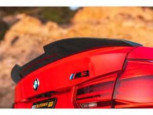 ES#5434051 - SFLAF30CFRS - BMW F30/F80 Carbon Fiber Rear Spoiler - A sleek upgrade for your F30 or F80 - StreetFighter LA - BMW