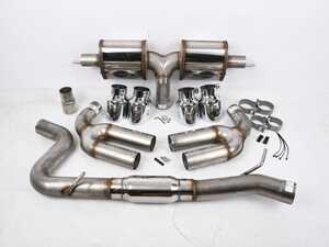 ES#5433980 - 3015-42897sd - AWE Touring Edition Exhaust - Audi 8Y S3 - Chrome Silver Tips *Scratch And Dent* - Scratch & Dent - Audi