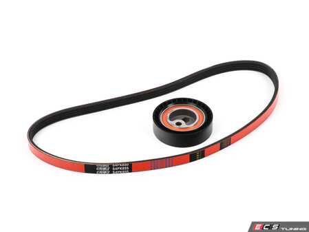 ES#4726944 - 64551727378KT - Performance Accessory Belt Kit - Kevlar Reinforced - Utilizes high quality components and our performance Kevlar reinforced belt - Assembled By ECS - BMW