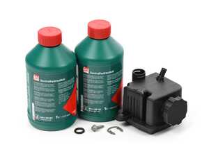 ES#4709099 - 0004661880KT12 - Mercedes-Benz M112 V6 & M113 V8 Power Steering Reservoir & Fluid Service Kit - Featuring Lemforder OEM Reservoir with internal filter & Febi Power Steering Fluid! Very neglected on these engines. Easy DIY project. For almost all V6 and V8 engines from 2000 to 2006. - Assembled By ECS - Mercedes Benz