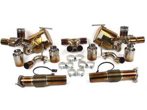 ES#5433715 - CHEV.C8Z.VSES.TI - Chevrolet Corvette C8 Z06 Valved Sport Exhaust System - Unleash the C8 Z06&trade;s true exotic voice with the Valvetronic Designs Valved Sport Exhaust  lightweight titanium, factory valve control, and instant switchable aggression on demand. - Valvetronic Designs - 