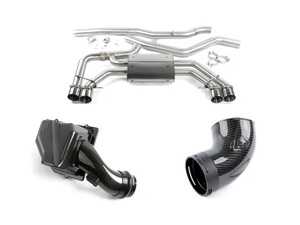ES#5434439 - g0x-x3x4m40ciKT - Dinan Foundation Package (F) - G01/02 M40i LCI - Includes Dinan's Carbon Fiber Cold Air Intake, Turbo Inlet, and Free Flow Axle-Back Exhaust System with Black Tips - Dinan - BMW