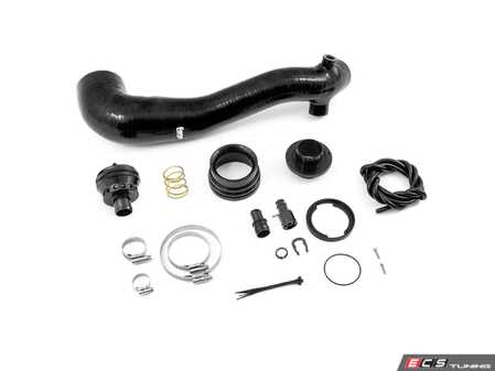 ES#5434458 - FMDV49BLK - Forge 1.5T Dump Valve Kit - Black - Prevent turbo surge and prolonging the life of your engines turbocharger - Forge - Volkswagen