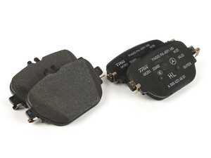 ES#4376710 - 0004203004 - Rear Brake Pad Set - does not include brake wear sensors - Genuine Mercedes Benz - Mercedes Benz