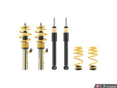 ES#4057027 - 13281032 - ST X Performance Coilover System - Fixed Damping - Height adjustable with average lowering of 1.4"-2.6"F, 1.4"-2.6"R. - Suspension Techniques - Volkswagen