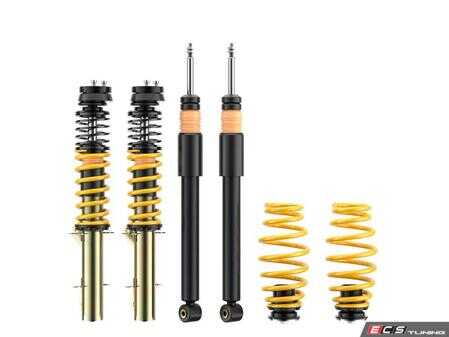 ES#2730611 - 18210805 - ST XTA Performance Coilover System - Adjustable Damping - Featuring adjustable damping and aluminum adjustable camber plates. Average lowering of 1.2-2"F, 1.2-2"R. - Suspension Techniques - Audi Volkswagen