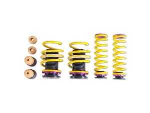 ES#4148031 - 253100AE - KW Height Adjustable Spring Systems - Retains the use of your factory shocks while providing the ability to adjust ride ride height. - KW Suspension - Audi