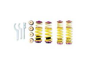 ES#3553390 - 253100AM - KW H.A.S. - Height Adjustable Spring Kit - Retains the use of your factory shock while providing the ability to adjust ride height - KW Suspension - Audi