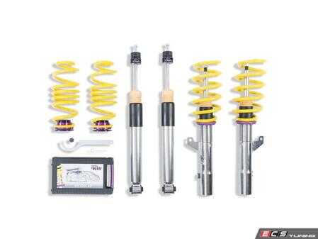ES#2792854 - 3521000m - KW V3 Series Coilover Kit - Double Adjustable Dampening - The ultimate in coilover technology featuring double adjustable dampening - KW Suspension - Audi