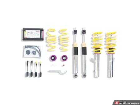 ES#2986485 - 352100Ae - KW V3 Series Coilover Kit - Double Adjustable Dampening - The ultimate in coilover technology featuring double adjustable damping - KW Suspension - Audi