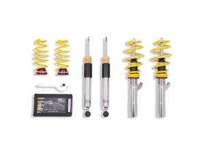 ES#2828370 - 3528000E - KW V3 Series Coilover Kit - Double Adjustable Dampening - The ultimate in coilover technology featuring double adjustable dampening - KW Suspension - Volkswagen