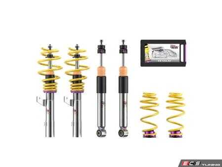 ES#2619558 - 35281036 - KW V3 Series Coilover Kit - Double Adjustable Dampening - The ultimate in coilover technology featuring double adjustable dampening - KW Suspension - Audi