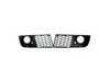 ES#8148 - 8e0807681682c - Fog Light Grille Set - Satin Black - (NO LONGER AVAILABLE) - Replace your closed vents with this open design & keep your engine cool - Genuine Volkswagen Audi - 