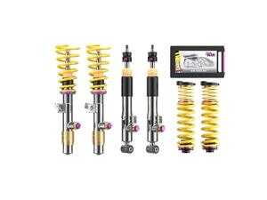 ES#4858571 - 3A7102AM - HLS 2 & V4 Coilover Kit - Race technology for the road, with adjustable compression and rebound dampening. - KW Suspension - Audi