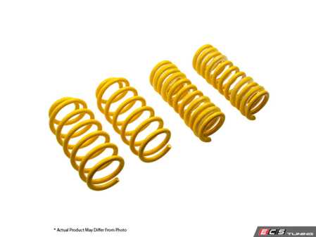 ES#2807462 - 65826 - Lowering Spring Set - Provides a more aggressive stance for improved looks and handling. Average lowering of 1.2"F and 1.2"R. - Suspension Techniques - BMW