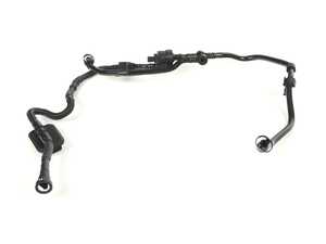 ES#5388063 - 05E133366EA - EVAP Purge Valve with Vacuum Line Assembly - Factory OEM Genuine Volkswagen/Audi evaporative emissions canister purge valve (N80) with integrated molded vacuum lines and one-way check valves. - Genuine Volkswagen Audi - Volkswagen