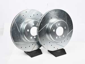 ES#5426265 - EBR1438XPR - Evolution Tru-Cast Drilled And Slotted Rotor Pair - Front (370x30) - (NO LONGER AVAILABLE) *Scratch And Dent* - Performance rotors built to cool quickly and prevent corrosion for years of rough us and abuse. - Scratch & Dent - BMW