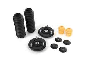 ES#4715999 - 20001-00628 - Porsche 911 996 Rear Strut Shock Mounts With Bump Suspension Kit - Set Of 10 - Featuring Hamburg Technic Rear Upper Strut Mount Refresh Kit With Bump Stops & Hardware! - Hamburg Tech - Porsche