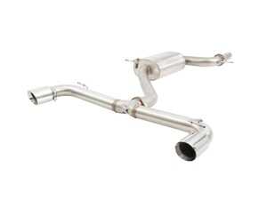 ES#5434668 - ESVW06CS - VW Golf GTI MK6 Cat Back Exhaust System - Unleash the raw, aggressive tone of your Volkswagen Golf GTI with XFORCEs 3 stainless cat-backreduced backpressure, bold sound, and polished 4 tips to match the performance. - XForce - Volkswagen