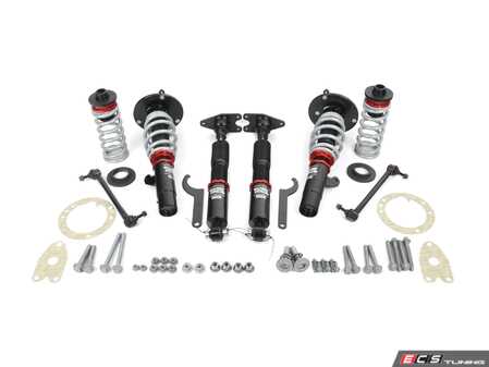 ES#5396410 - 029313ECS01KT2 - ECS Performance Adjustable Coilover System - F2x/F3x 3-Bolt (xDrive) - With Installation Kit - Improve the Comfort, Performance, and Style of your F2x/F3x! Includes all hardware needed for installation. - ECS - BMW
