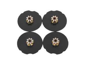 ES#4699138 - 99635208602KT - Rear Brake Pad Damping Plate - Set Of Four - For 28mm piston - Hamburg Tech - Porsche