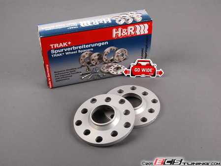 ES#8812 - 202555712 - H&R DR Series Wheel Spacer - 10mm (1 Pair) - Made for OEM wheels only - H&R - Audi Volkswagen