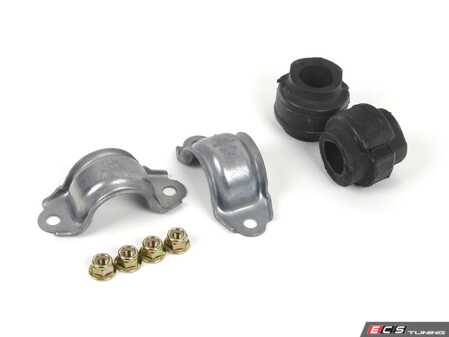 ES#3660810 - 4d0411327gkt2KT3 - Front Sway Bar Installation Kit  - Includes brackets, bushings, & all necessary hardware to properly install a new sway bar. - Assembled By ECS - Audi