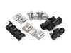 ES#4349788 - N91194601KT - Radiator Splash Guard Installation Hardware Kit - Includes the necessary hardware to secure the radiator splash guard to the front belly pan and wheel spoilers - Assembled By ECS - Audi