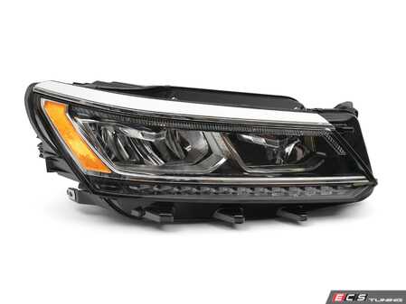 ES#2989195 - 561941774A - Headlight - Right - With LED Daytime Running Lights - Genuine Volkswagen Audi - Volkswagen