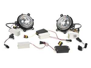ES#4690982 - 63122361243 - MINI Daytime Running Lights / Fog Light LEDs - F54 F55 F56 F57 - Retrofit kit for upgrade to factory DRLs, for MINIs with factory fog lights - ZiZa - MINI