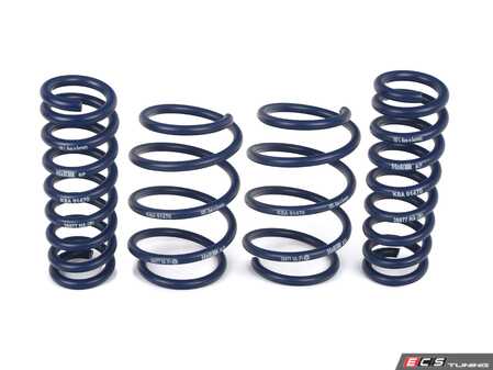ES#2568645 - 28877-2 - Super Sport Springs Set - Approximate lowering of 1.6"F/1.0"R for vehicles with sport suspension, 1.75"F/1.3"R for vehicles with standard suspension. - H&R - BMW