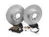 ES#5397043 - e60525fbKT1 - Front Brake Service Kit - Featuring SHW Front Rotors and DD23 "Daily Driver" Ceramic Front Pads. - Assembled By ECS - BMW