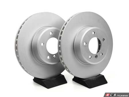 ES#5397122 - E60525FRPKT - Front Brake Rotors - Pair (324x30) - Featuring SHW Performance smooth monobloc brake rotors - SHW Performance - BMW