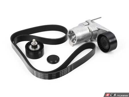 ES#4920175 - FB0210K - Accessory Drive Belt Kit - For performing preventive maintenance or replacing aging components, the Accessory Drive Belt Kit from ECS Tuning provides the dependable performance. - Ina - BMW