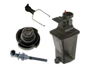 ES#3690750 - 17137787039KT - Coolant Expansion Tank With Cap, Sensor, And Lower Securing Clamp - Don't waste time replacing just the tank, replace it all at once to avoid down time with your BMW - Hamburg Tech - BMW