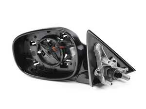 ES#2080091 - 51167282599 - Heated Mirror without Glass - Left -Gloss Black - Genuine BMW - BMW