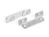 ES#4658269 - E195 - Adjustable Front Hood Hinges - Pair - Billet aluminum hinges that allow for micro-adjustments to ensure smooth operation and perfect fitment of the hood. - Rennline - Porsche