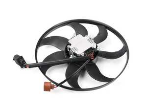 ES#4818607 - 1K0959455FR - Primary Fan Assembly - 360mm - Larger of the two cooling fans found behind the radiator - Bremmen Parts - Audi Volkswagen