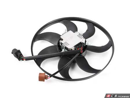 ES#4818607 - 1K0959455FR - Primary Fan Assembly - 360mm - Larger of the two cooling fans found behind the radiator - Bremmen Parts - Audi Volkswagen