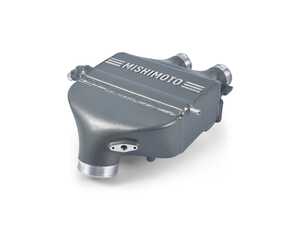 ES#5435214 - MMB-F80-PPCLRG - Air-to-Water Intercooler Power Pack - Lime Rock Gray Metallic - Integrates a high-efficiency air-to-water intercooler with a secondary front-mount heat exchanger to provide a massive increase in cooling capacity. - Mishimoto - BMW