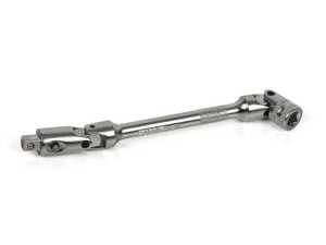 ES#4840118 - DSE46A - 1/4" Dual Swivel Extension, 6" Long With Spring-Loaded Square Drive - A sturdy extension with dual swivel heads to get to hard-to reach areas! - VIM Tools - Audi BMW Volkswagen Mercedes Benz MINI Porsche